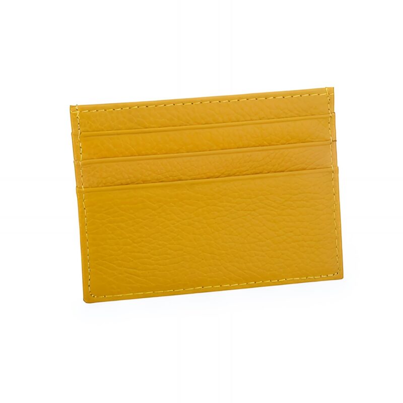 Porte-cartes slim en cuir personnalisable