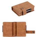 Porte-cartes sécurisé en aluminium - Écrin double RFID avec expulsion automatique