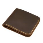 Portefeuille homme artisanal en cuir véritable - Écrin minimaliste pour vos essentiels