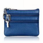 Porte-monnaie compact avec porte-clés intégré