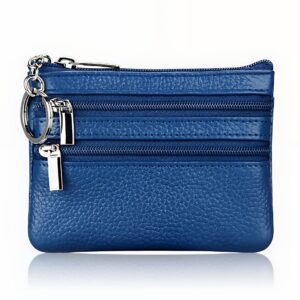 Porte-monnaie compact avec porte-clés intégré